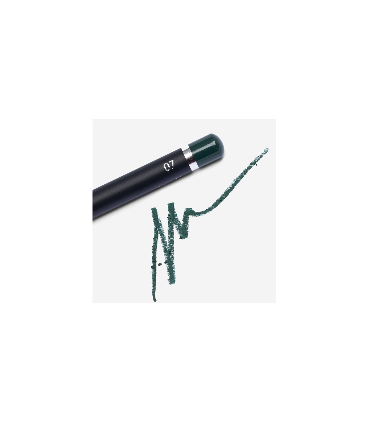 D'Orleac Kajal Nº7 Verde Botella – Lápiz de Ojos Profesional Intenso - Imagen 2