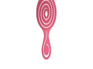 Wad Ellipse cepillo desenredante biodegradable Coral – Suave y sostenible